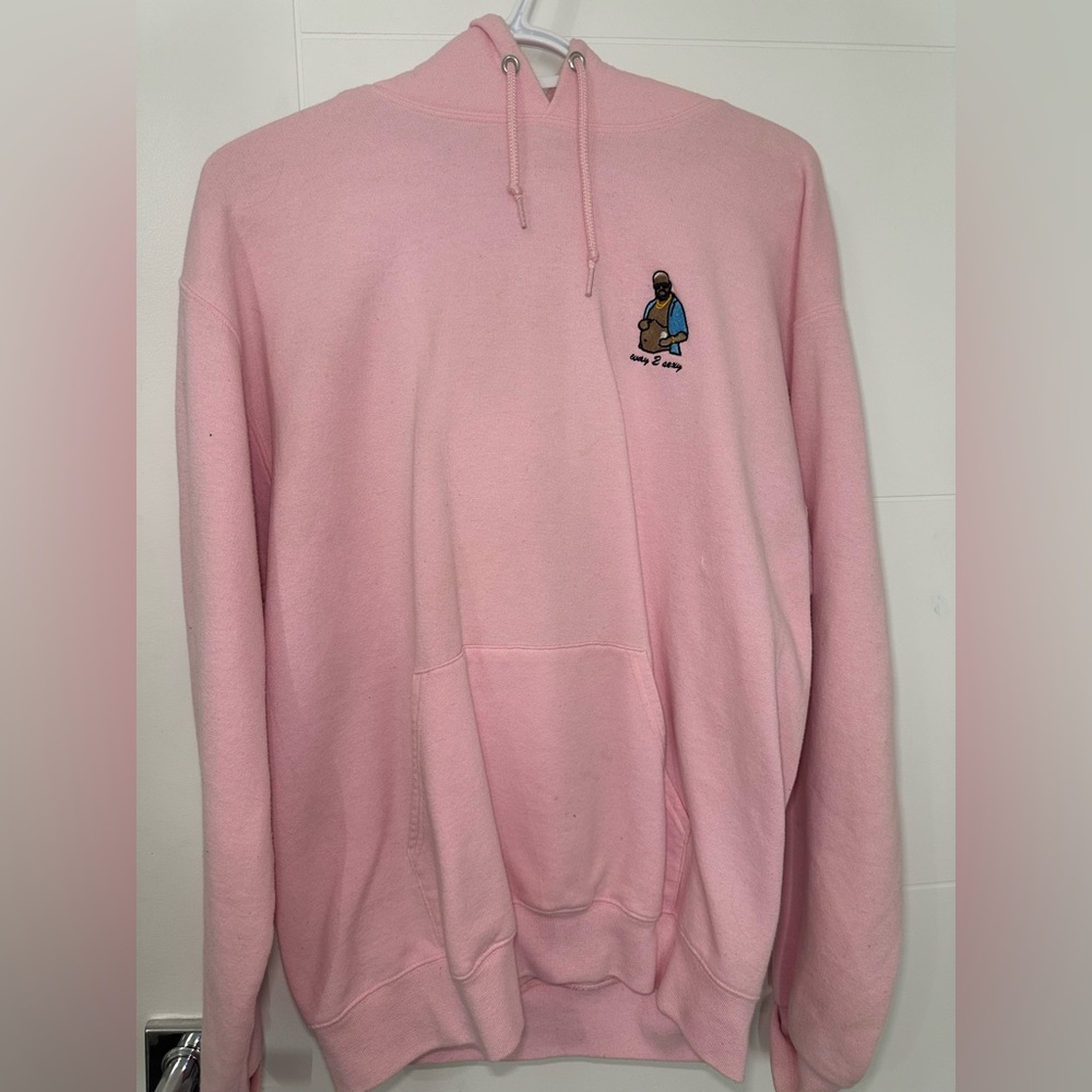 Men's Pink Hoodie